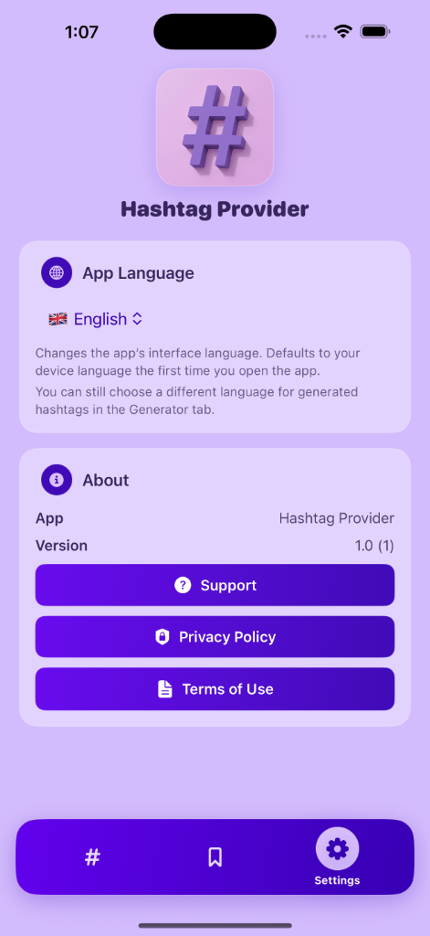 Hashtag Provider screenshot 4